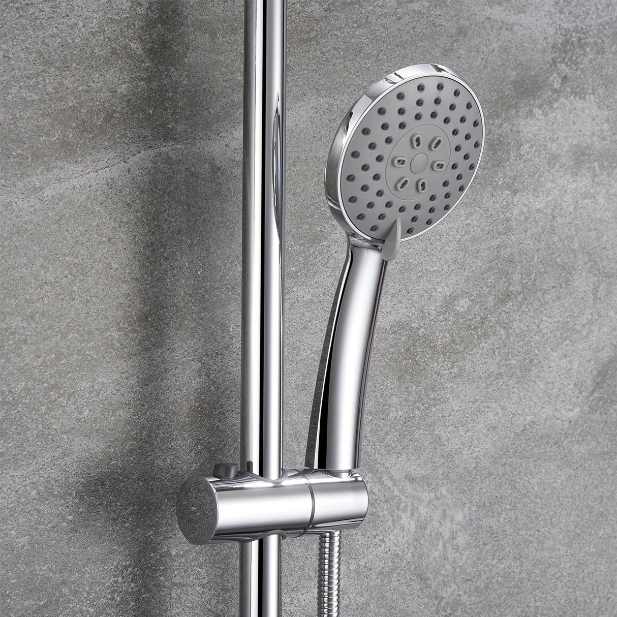 Modern Splash thermostatic shower mixer details