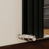 Modern Splash Vertical Oval Column Mirror Radiator 1800x381mm Double