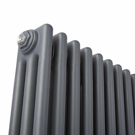 Modern Splash Cast Iron Anthracite Radiator Details