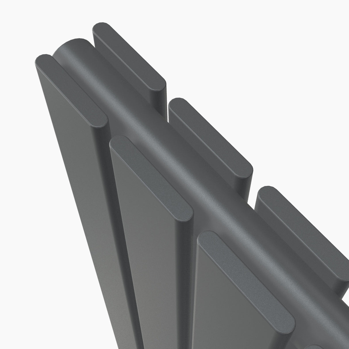Modern Splash Flat Panel Anthracite Radiator Details

