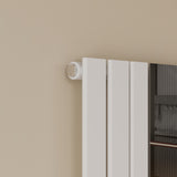 Modern Splash Vertical Flat Panel Mirror Radiator 1800x417mm Single
