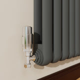 Modern Splash Vertical Round Tube Cast Iron Radiator 600x1584mm Double