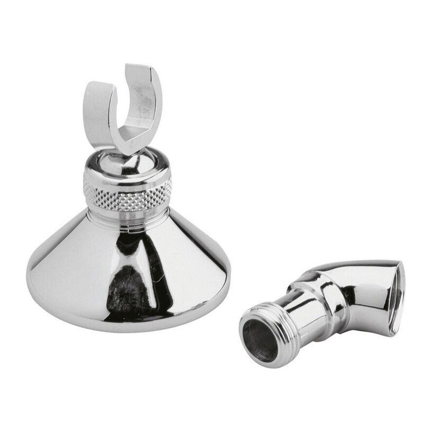 Chrome Wall Bracket & Elbow