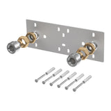 Modern Splash 200mm Chrome Fast-Fit Bracket For Bar Thermostats