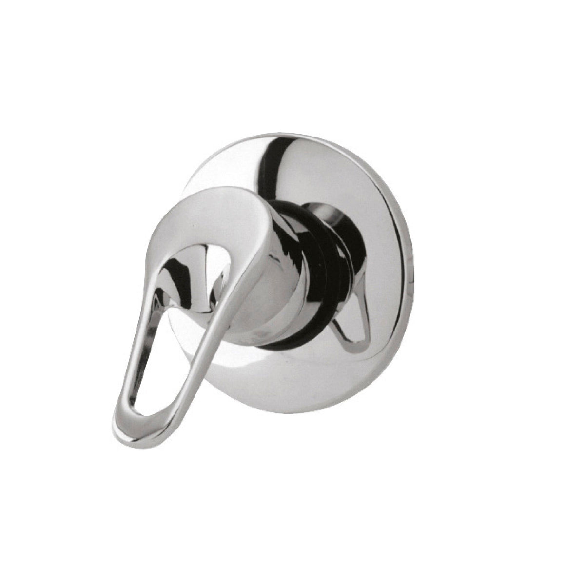 Modern Splash Chrome Round Concealed Or Exposed Shower Valve