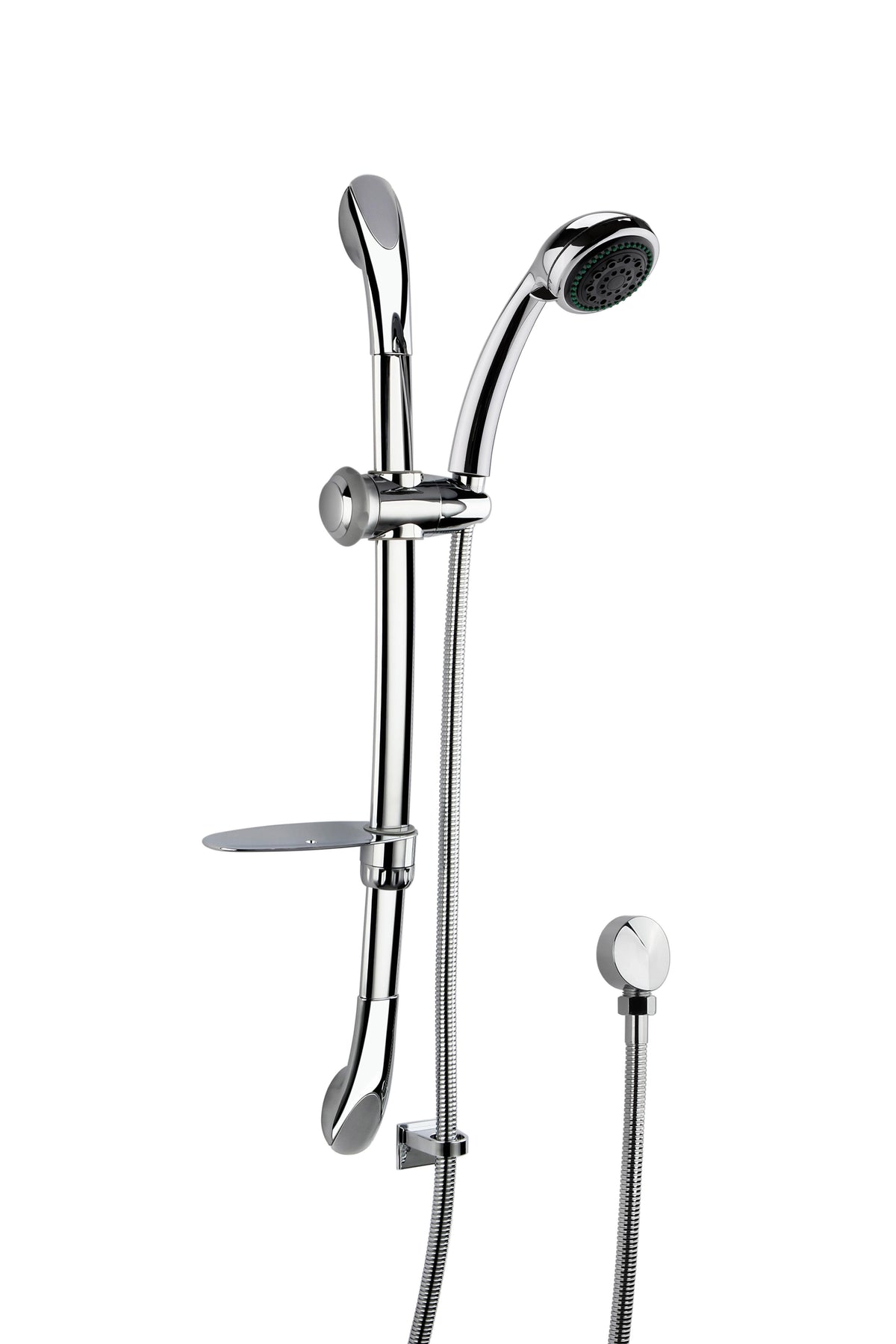 Modern Splash Chrome Shower Slide Rail Kit Slide