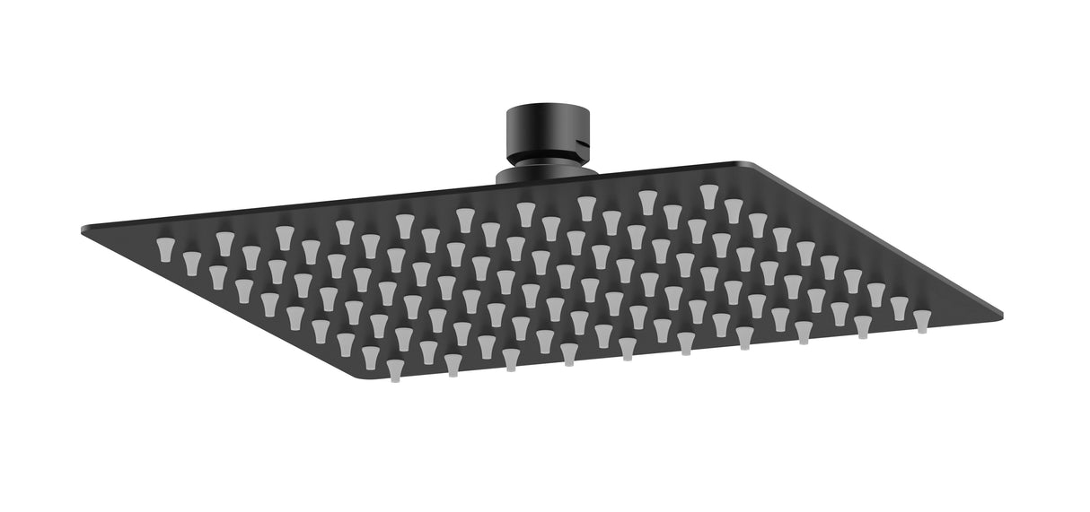 Matt Black Fixed Shower Head