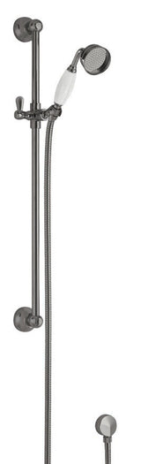 Brushed Pewter Slide Rail Slider Rail Kit