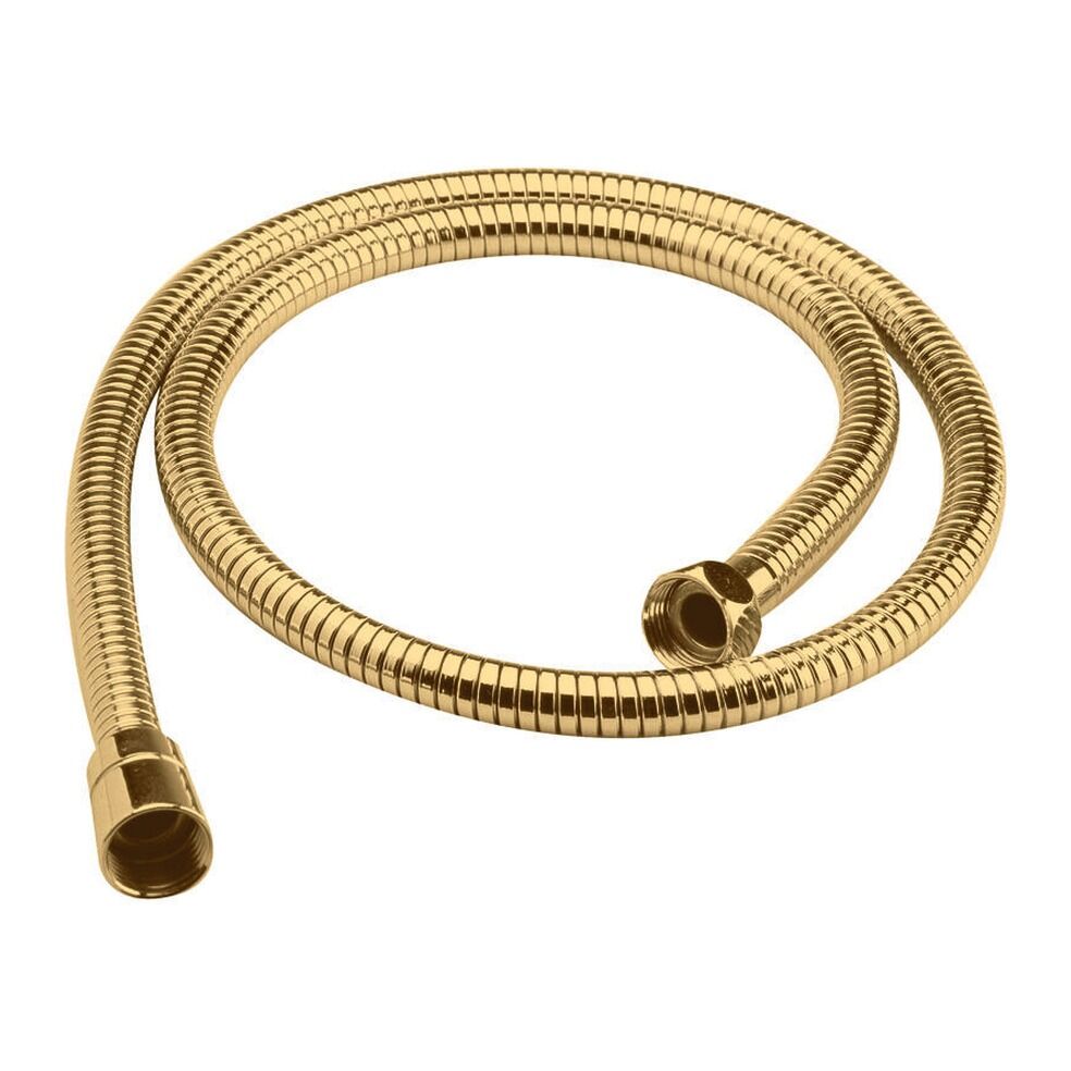 Modern Splash  1.5m Brushed Brass Shower Flex