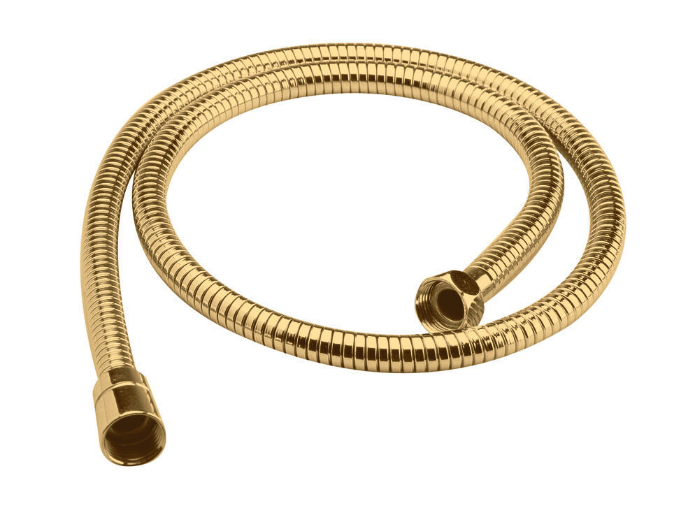 1.5m Brushed Brass Shower Flex