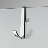 Chrome Enclosure Hook For Frameless Enclosures