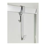 Modern Splash Chrome Enclosure Hook For Framed Enclosures
