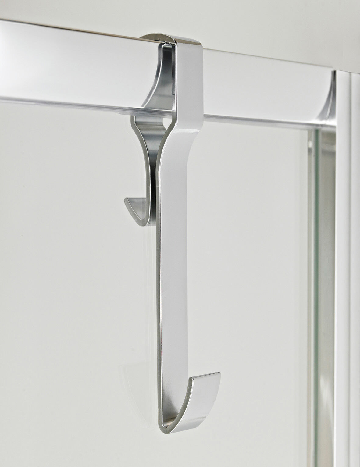Modern Splash Chrome Enclosure Hook For Framed Enclosures