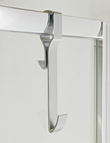 Modern Splash Chrome Enclosure Hook For Framed Enclosures
