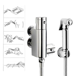 Modern Splash Chrome Thermostatic Shower Mixer