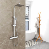 Modern Splash Steel Thermostatic Shower Set