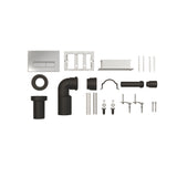 1140mm heigh Modern Splash concealed toilet cistern frame set