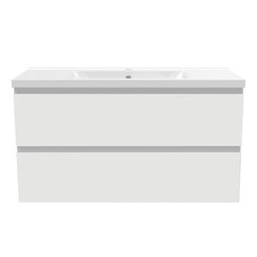 Modern Splash White Wall Mounted Vanity Units-Y-254A+Y-T-100A