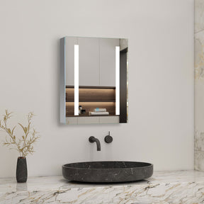 Modern Splash LED Rectangle Mirror-BMG-XL-L012A