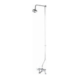 Modern Splash Chrome Rigid Riser Kit Shower Kit