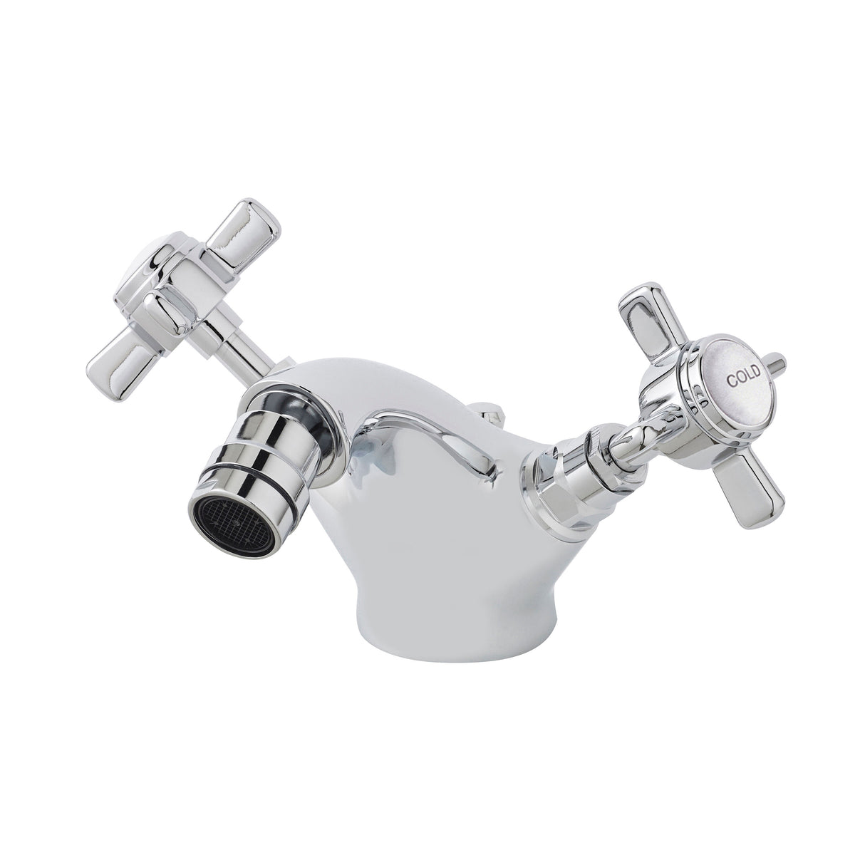 Modern Splash  Alderton Chrome Bidet Mixer and Pop Up Waste