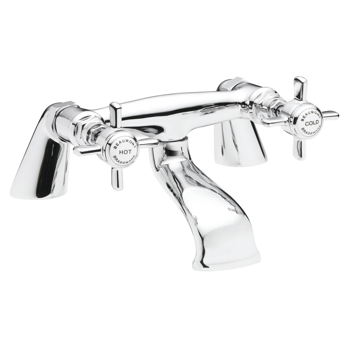 Modern Splash  Alderton Chrome Bath Filler
