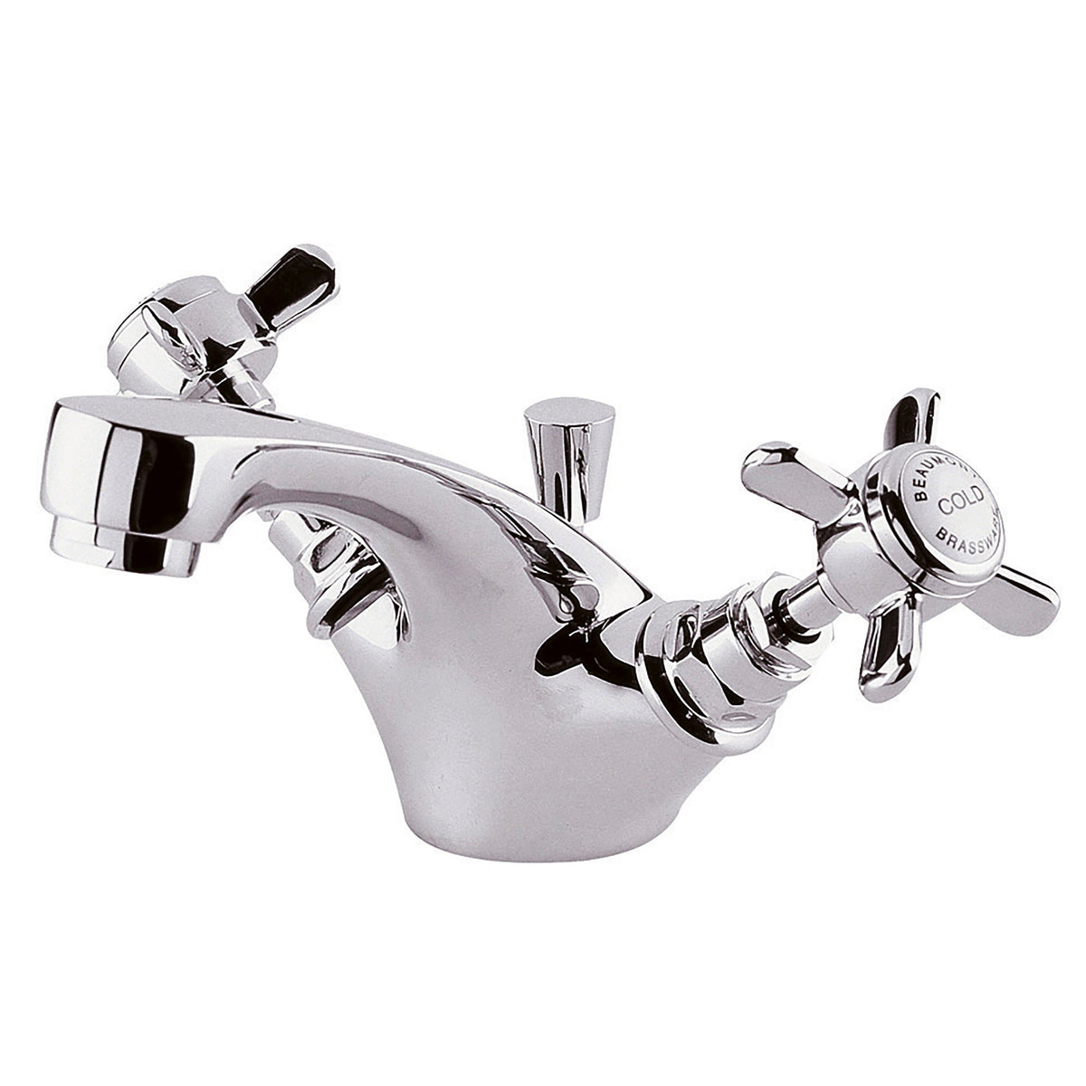 Modern Splash  Alderton Chrome Mono Basin Mixer With Pop up Waste