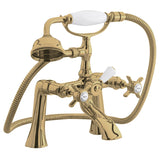 Modern Splash  Alderton Brushed Brass Bath Shower Mixer