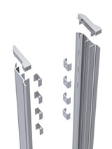 Modern Splash Chrome Screw Cover Kit