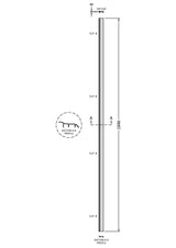 Modern Splash Chrome Screw Cover Kit