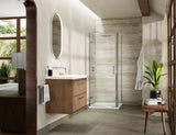 Modern Splash Pacific 800mm Chrome Side Panel