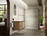 Modern Splash Pacific 800mm Chrome Side Panel
