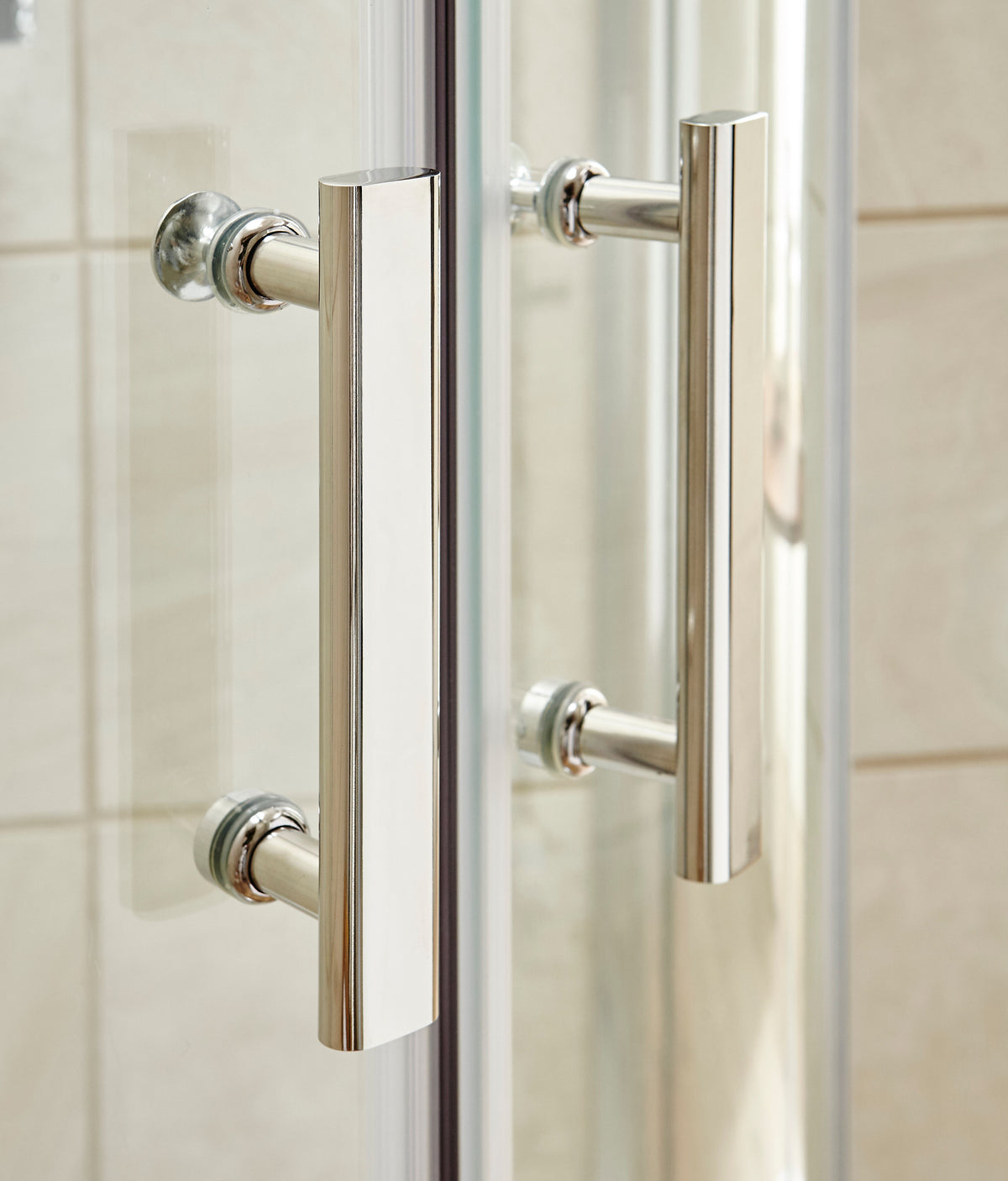 Modern Splash Pacific 760mm Chrome Hinged Shower Door