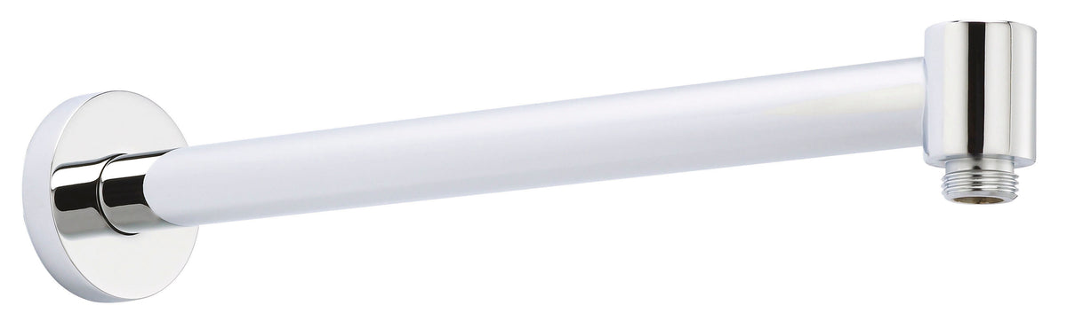 Modern Splash Chrome Wall-Mounted Shower Arm