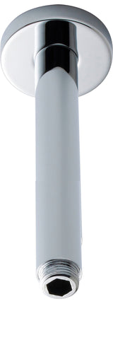 Chrome Ceiling-Mounted Shower Arm