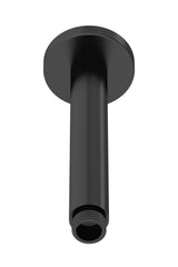 Modern Splash  Matt Black Wall-Mounted Shower Arm