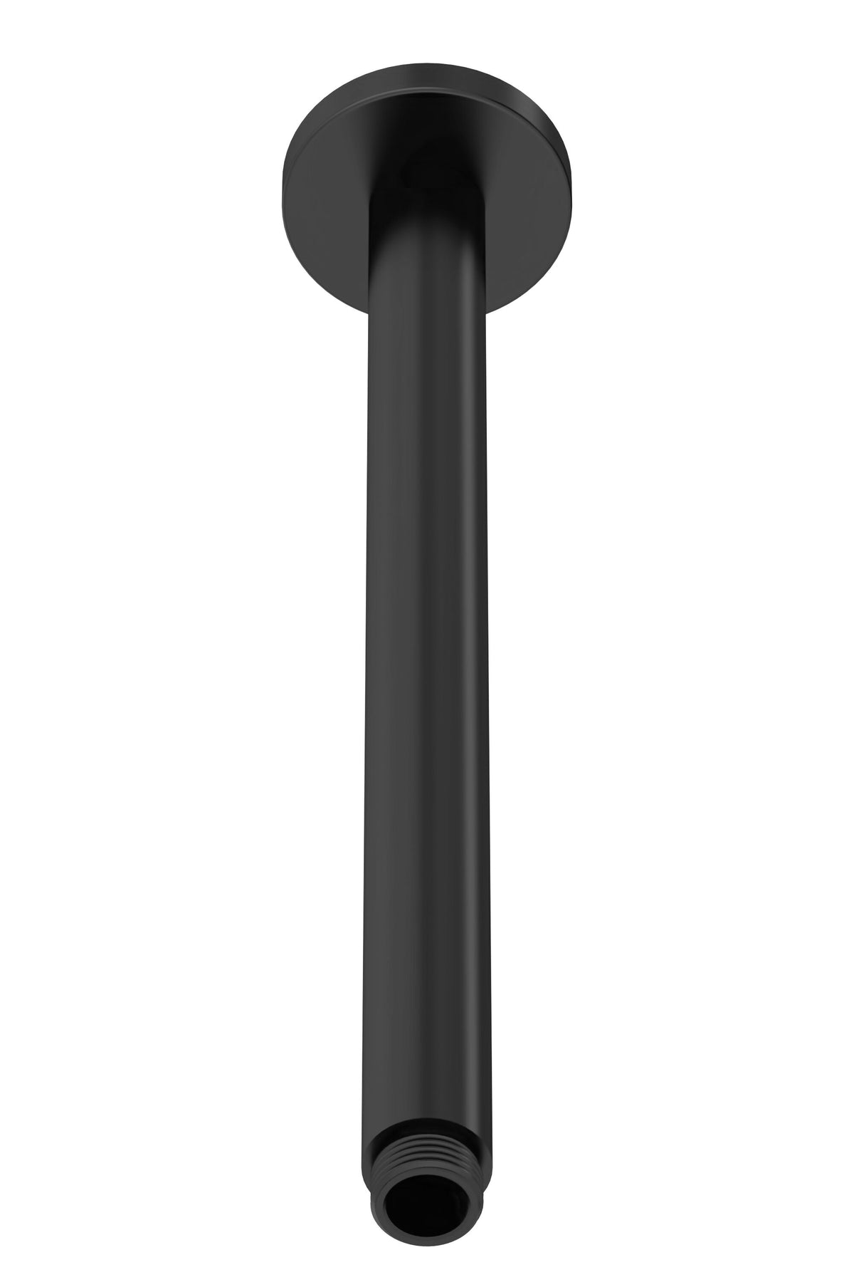 Matt Black Ceiling-Mounted Shower Arm