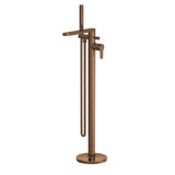Modern Splash Brushed Bronze Bath Shower Mixer With Kit