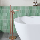 Modern Splash Brushed Bronze Bath Shower Mixer With Kit