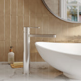 Modern Splash Chrome Mono Basin Mixer