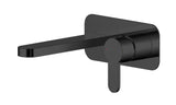 Modern Splash Matt Black 2 Tap Hole Basin Mixer