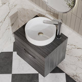 Modern Splash 500mm Wall Hung Vanity Unit With Co-ordinating Worktop