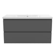 Modern Splash Grey Wall Mounted Vanity Units-Y-254B+Y-T-100A
