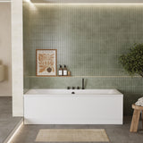 Modern Splash 1800mm x 800mm Square Double Ended Bath With Legs