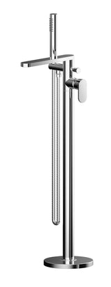 Modern Splash Binsey Chrome Freestanding Bath Shower Mixer