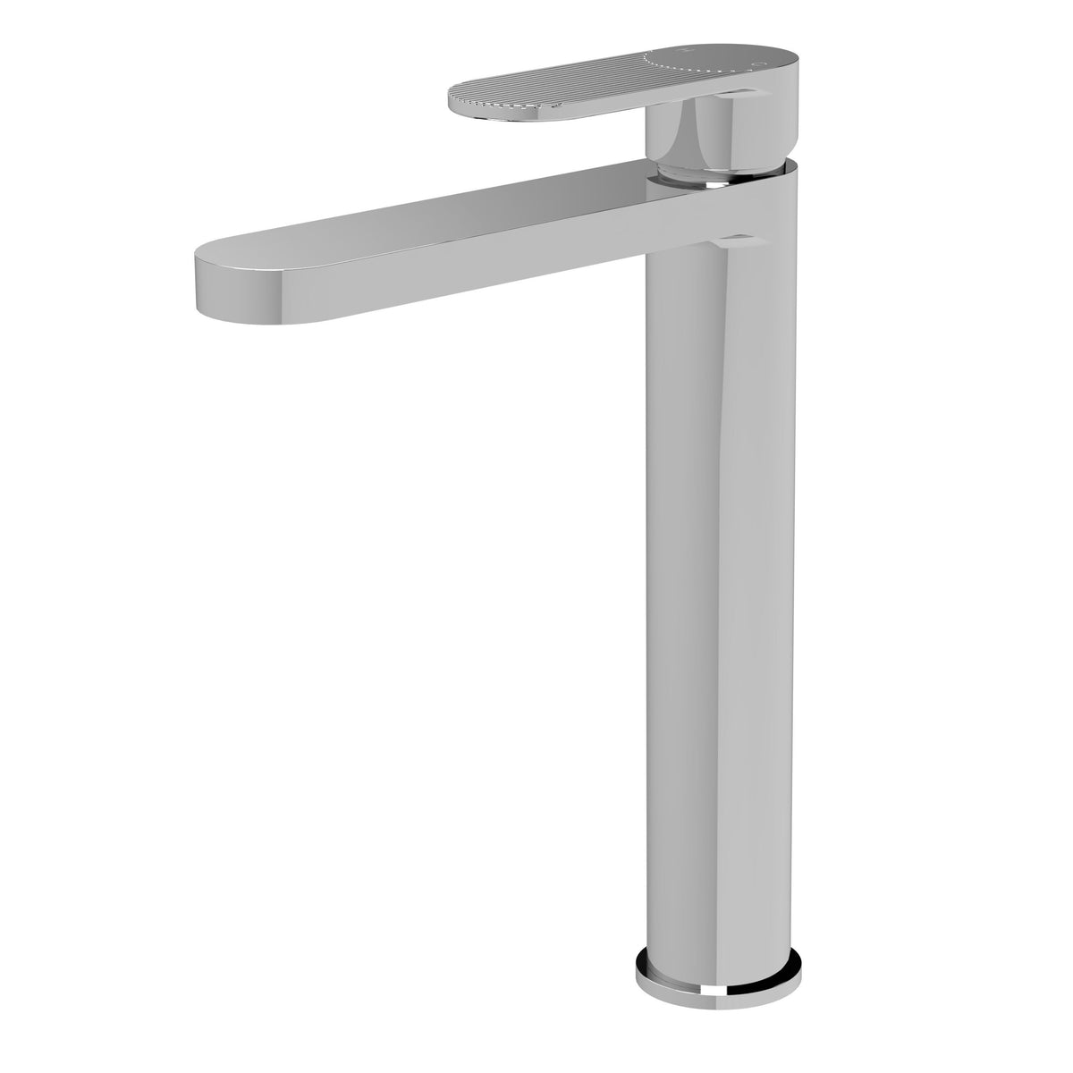 Modern Splash Cyprus Chrome High Rise Mono Basin Mixer
