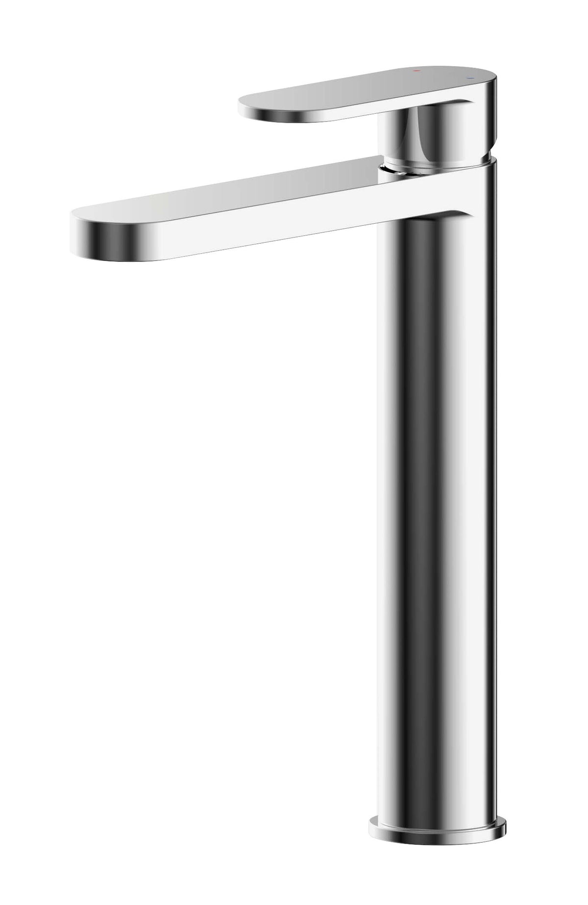 Modern Splash Binsey Chrome High Rise Mono Basin Mixer