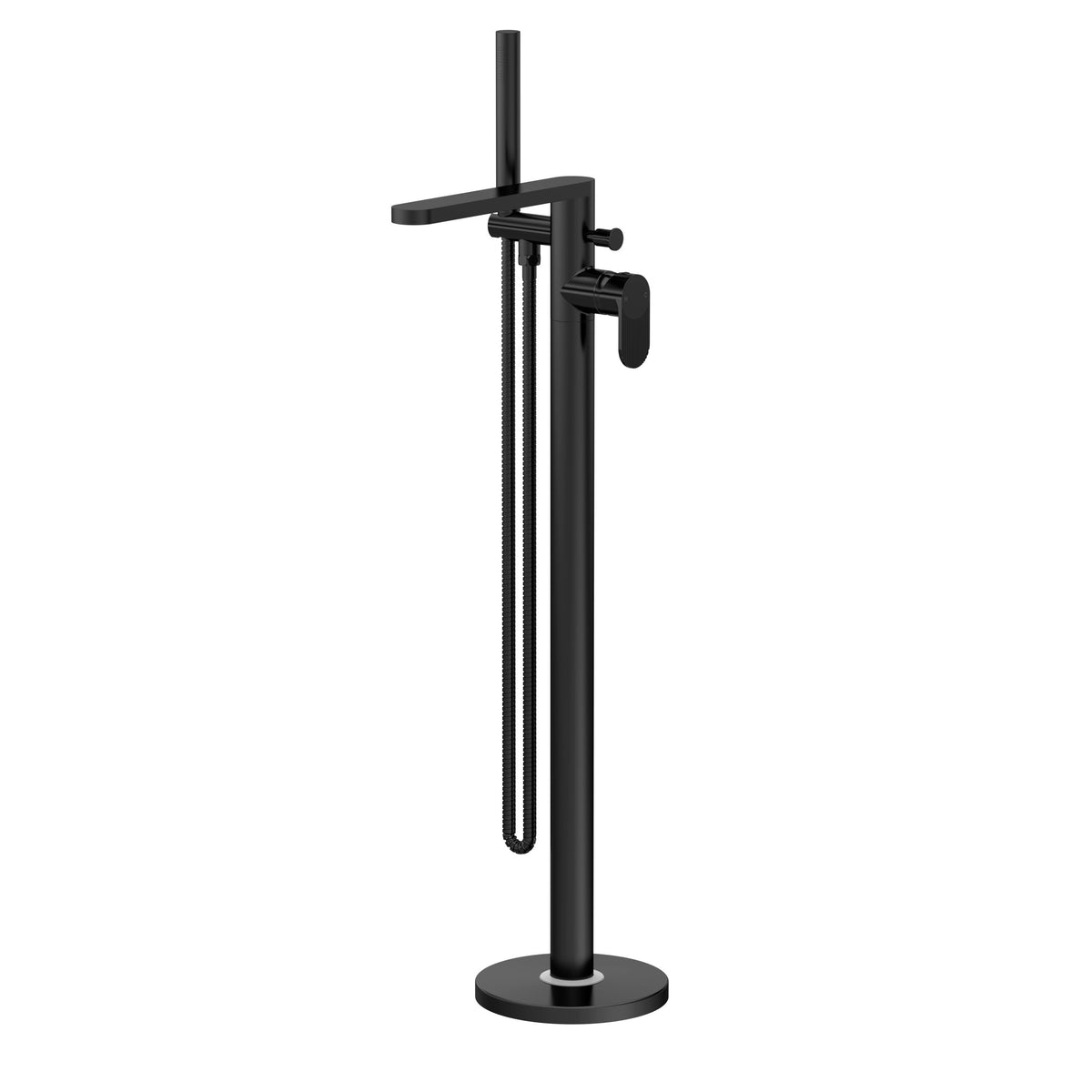 Modern Splash Cyprus Freestanding Matt Black Bath Shower Mixer