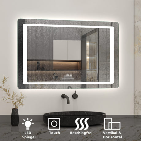 Modern Splash Led Mirror- BM-023