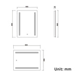 Modern Splash Led Mirror- BM-1202